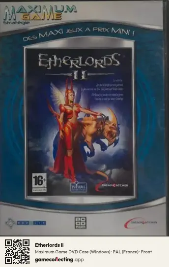 Etherlords II Computer, France box front