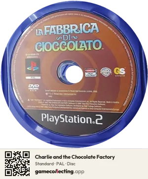 Charlie and the Chocolate Factory PlayStation 2, PAL disc