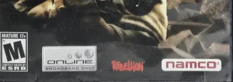 Sniper Elite, the ESRB box on its front