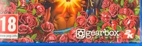 Borderlands 3, the PEGI square on its front