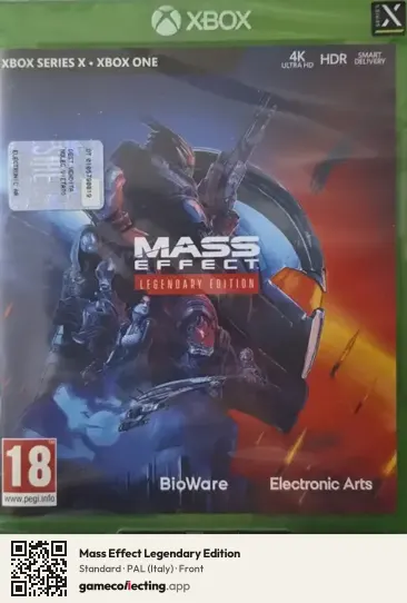 Mass Effect Legendary Edition Xbox One, Italy box front