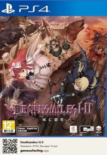 Deathsmiles I & II PlayStation 4, Europe box front