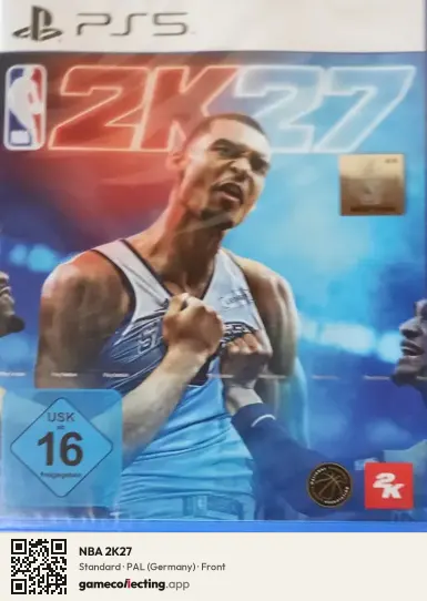 NBA 2K27 PlayStation 5, Germany box front
