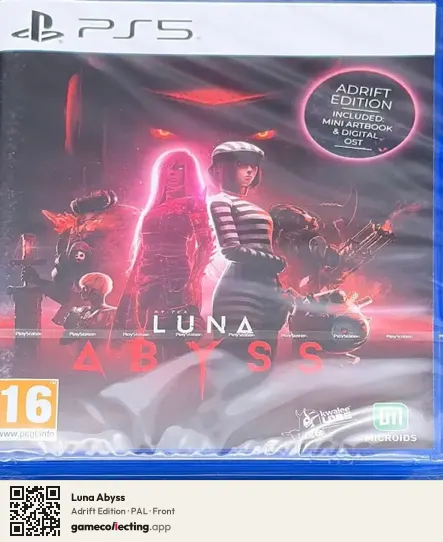 Luna Abyss PlayStation 5, PAL box front