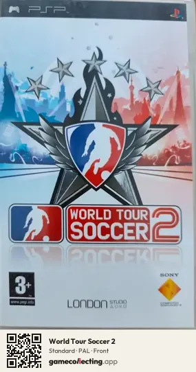 World Tour Soccer 2 PlayStation Portable, PAL box front