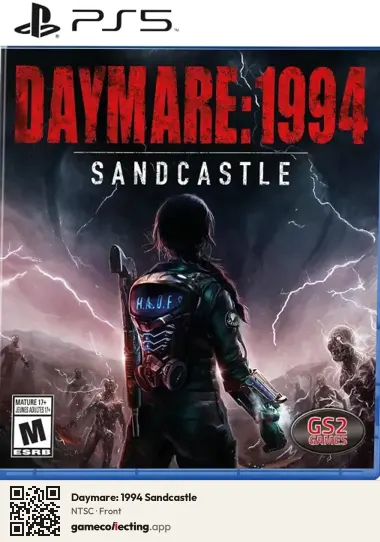 Daymare: 1994 Sandcastle PlayStation 5, NTSC box front