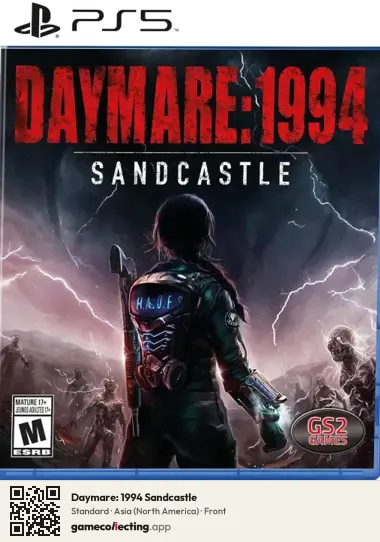 Daymare: 1994 Sandcastle PlayStation 5, North America box front