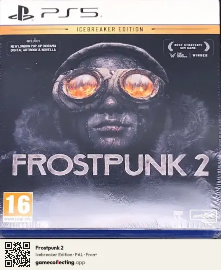 Frostpunk 2 PlayStation 5, PAL box front