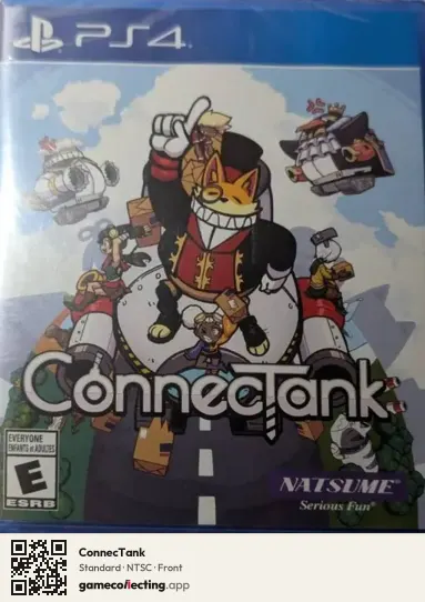 ConnecTank PlayStation 4, NTSC box front