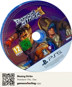 Blazing Strike PlayStation 5, PAL disc
