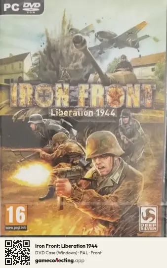 Iron Front: Liberation 1944 Computer, PAL box front