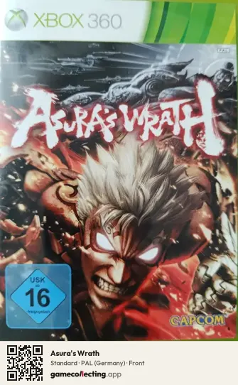 Asura's Wrath Xbox 360, Germany box front