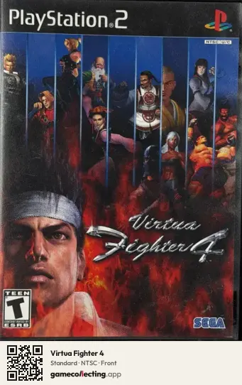 Virtua Fighter 4 PlayStation 2, NTSC box front