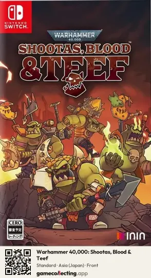 Warhammer 40,000: Shootas, Blood & Teef Nintendo Switch, Asia box front