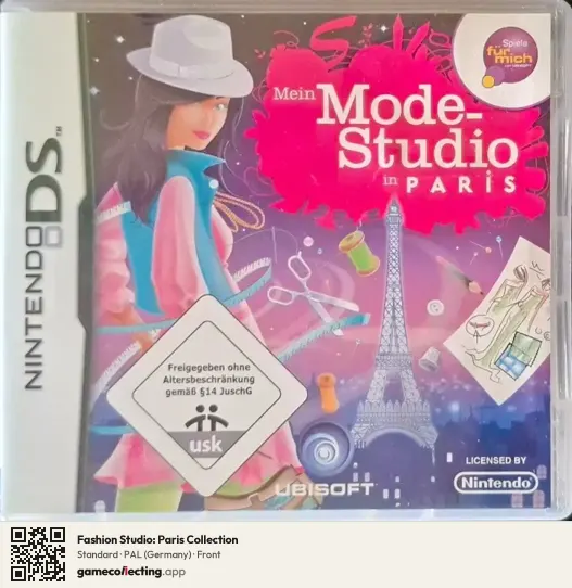 Fashion Studio: Paris Collection Nintendo DS, Germany box front