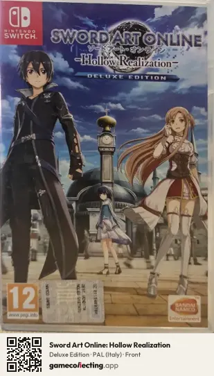 Sword Art Online: Hollow Realization Nintendo Switch, Italy box front