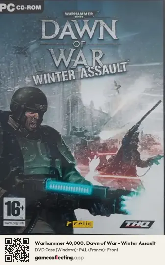Warhammer 40,000: Dawn of War - Winter Assault Computer, France box front