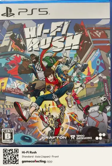 Hi-Fi Rush PlayStation 5, Japan box front