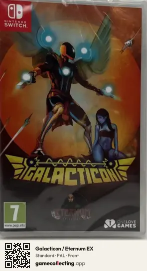 Galacticon / Eternum EX Nintendo Switch, PAL box front