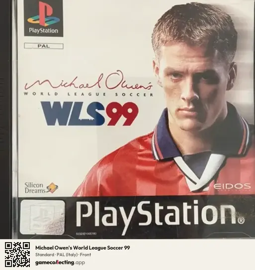 Michael Owen's World League Soccer 99 PlayStation, Italy box front
