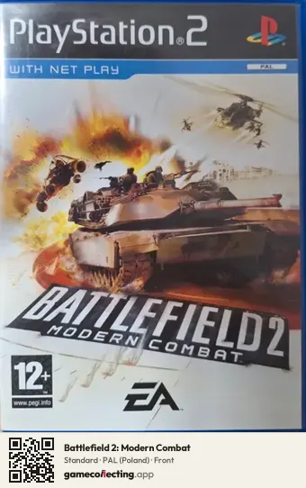 Battlefield 2: Modern Combat PlayStation 2, Poland box front