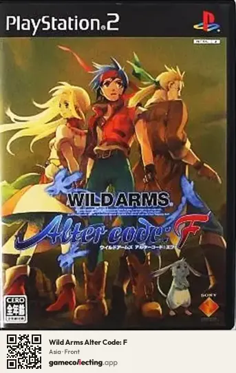 Wild Arms Alter Code: F PlayStation 2, Asia box front