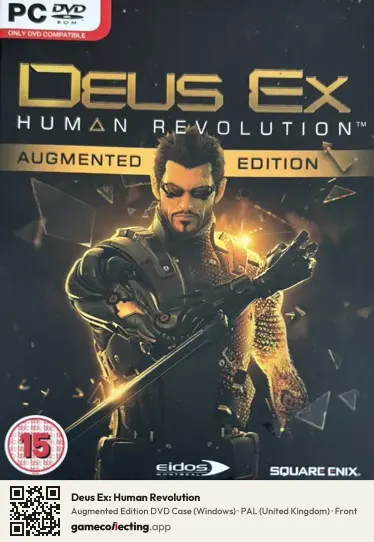 Deus Ex: Human Revolution Computer, United Kingdom box front