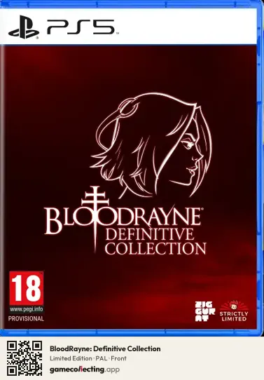 BloodRayne: Definitive Collection PlayStation 5, PAL box front