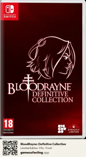 BloodRayne: Definitive Collection Nintendo Switch, PAL box front