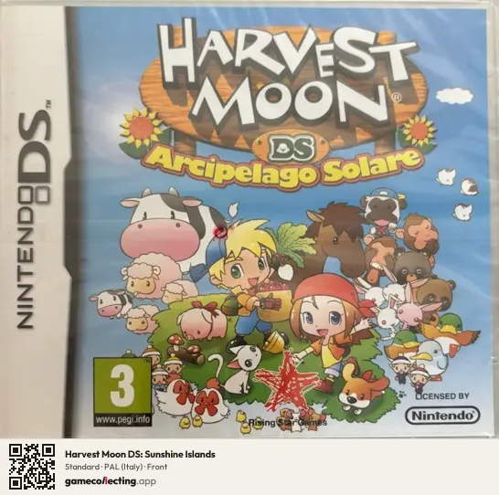 Harvest Moon DS: Sunshine Islands Nintendo DS, Italy box front