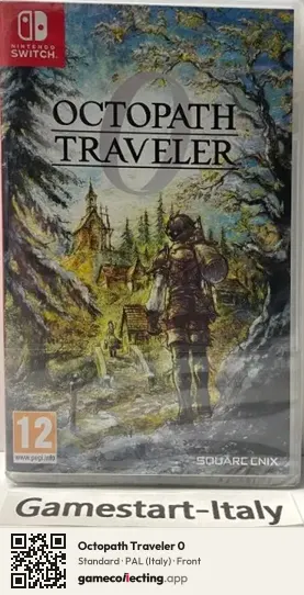 Octopath Traveler 0 Nintendo Switch, Italy box front
