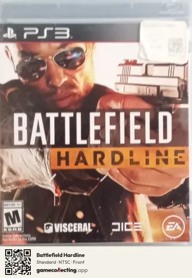 Battlefield Hardline PlayStation 3, NTSC box front