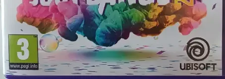 Just Dance 2019, the PEGI square on its front