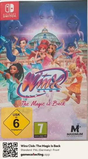Winx Club: The Magic Is Back Nintendo Switch, Germany box front