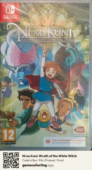 Ni no Kuni: Wrath of the White Witch Nintendo Switch, France box front