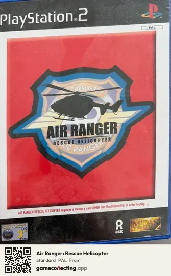 Air Ranger: Rescue Helicopter PlayStation 2, PAL box front