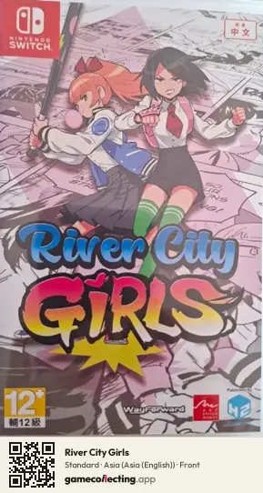 River City Girls Nintendo Switch, Asia (English) box front