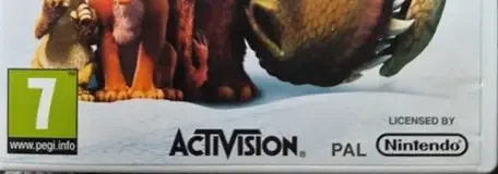 Ice Age: Dawn of the Dinosaurs, the PEGI square on its front