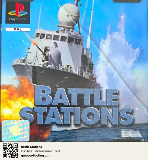Battle Stations PlayStation, Germany box front