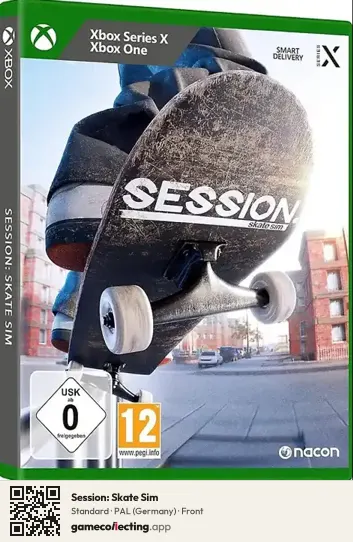 Session: Skate Sim Xbox Series X, Germany box front