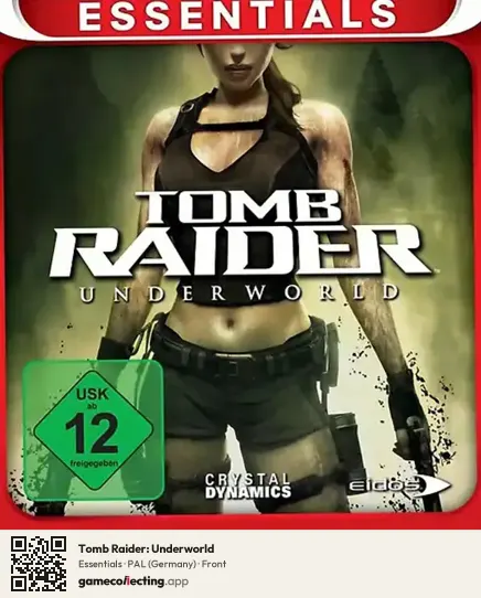 Tomb Raider: Underworld PlayStation 3, Germany box front