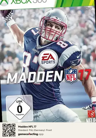 Madden NFL 17 Xbox 360, Germany box front