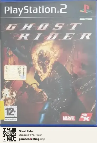 Ghost Rider PlayStation 2, PAL box front