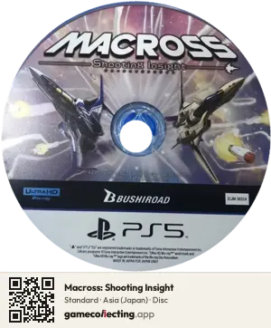 Macross: Shooting Insight PlayStation 5, Asia disc