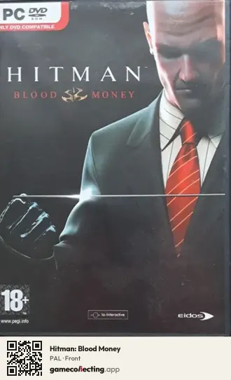 Hitman: Blood Money Computer, PAL box front