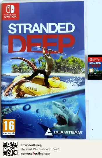 Stranded Deep Nintendo Switch, Germany box front