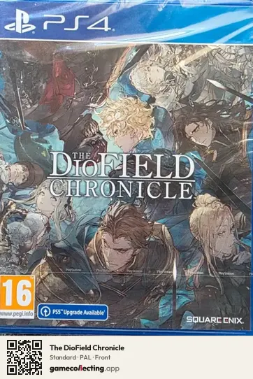 The DioField Chronicle PlayStation 4, PAL box front