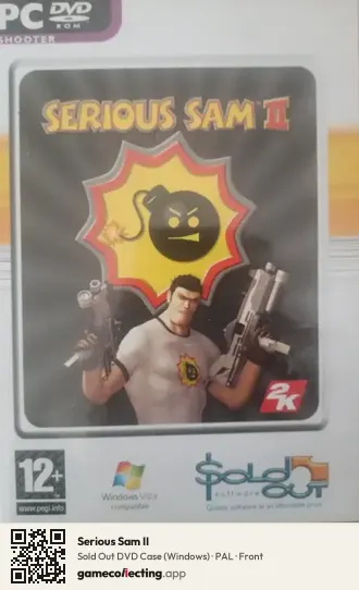 Serious Sam II Computer, PAL box front