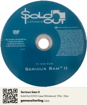 Serious Sam II Computer, PAL disc