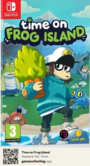 Time on Frog Island Nintendo Switch, PAL box front